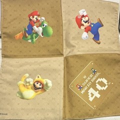 Nintendo Super Mario Bandana 40th Anniversary Promotional promo