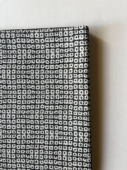 Groundworks Solarium Porto Domino KellyWearstleDesigner Fabric Remnant 24″x24″