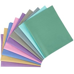 17 pcs 18″ x 22″（46 * 56cm）Cotton Fat Quarter Bundle Assorted Colo