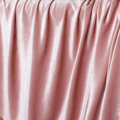 5 Yard Stretch Velvet Fabric, Pink, 60 Inch Wide | Stretchy Velvet Cloth, 90% Po