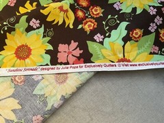 Fabric Color Sun Flower 44″ x 36”By exclusivelyquilters 811