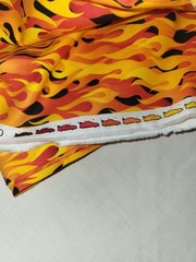 Timeless Treasures of SoHo Fabric Yellow Flames CAR-C5400 Quilting Crafts 80×44