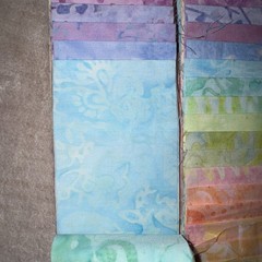Timeless Treasures Tonga Treat Taffy Jelly Roll OOP 2.5” Strip Pack 40 Precuts