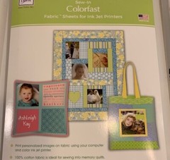 JUNE TAILOR FABRIC 3 SHEETS *100% COTTON* SEW IN*MAKE QUILTS, SACHETS*INK JET