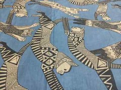 25 Yard Indian Cotton Handmade Print Fabric Sanganeri Hand Block Printed Fabric