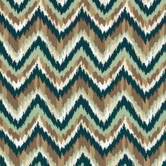 Mill Creek Nate Berkus AHMAR Chevron SEAPORT Blue Cotton Drapery Pillow Fabric