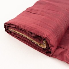 54″ x 10 yards BURGUNDY Accordion Crinkled Taffeta FABRIC BOLT Party Decorations
