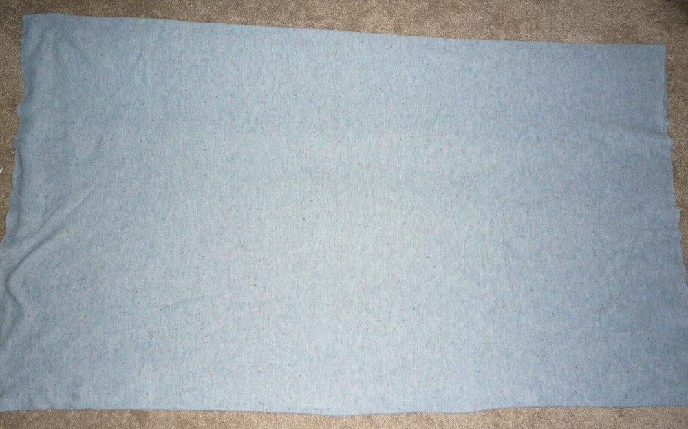 Stretchy Knit Lightweight Blue w/specs Tube Fabric 1-1/3 yards, 62″ wide