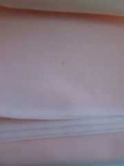 Vintage Solid Peach Fabric, Light Weight, Semi Sheer 45″ x 1 & 1/3 YD, AS IS