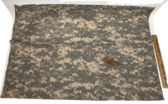 ACU Digital Camo Poly Cotton Camouflage Twill Fabric Segments