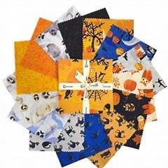 Clothworks Haunted Hollow By Tracey English NEW – 42 Pieces – 5″x5″ Charm Pack