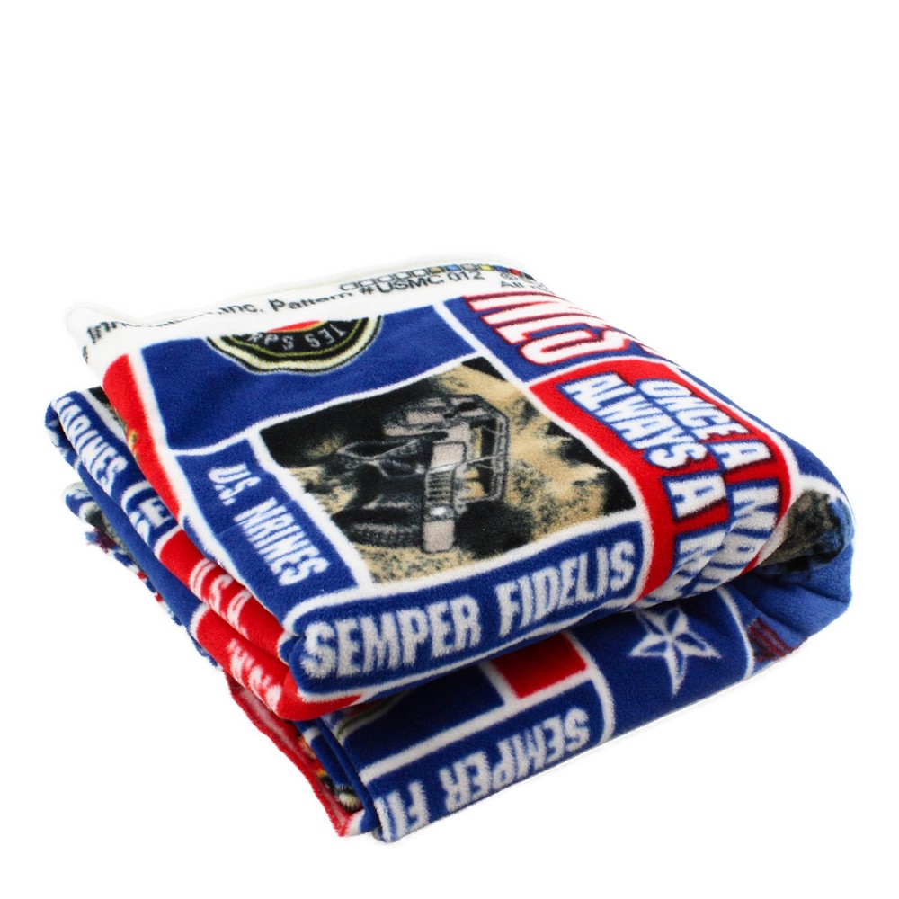 Sykel United States Marine Corps Fleece Fabric 3 yds x 62 in