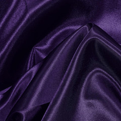 Charmeuse Satin Fabric by the Yard, 60 Inch Wide Purple Satin Fabric Shiny & Sof