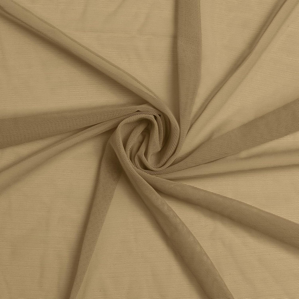 Mesh Fabric, 66In 4-Way Stretch Power Mesh, Lightweight Sheer, 90% Nylon, 10% Sp