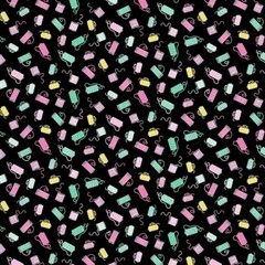 Colorful Threads Cotton Fabric Michael Miller Spools Thread By the Yard