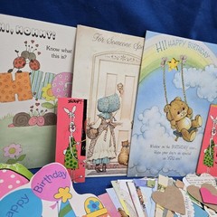 Junk Journal Lot 1Lb Ephemera Kitschy Kid Card Book Page Craft Collage Juvenile