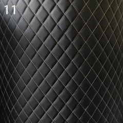 100x158cm Faux Leather Quilted PVC Fabric Car Interior Upholstery Mat