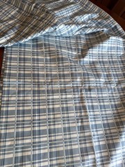 Vtg Cyrus Clark Remnant polished cotton sewing fabric 1992 “Harmony” 56”x100”
