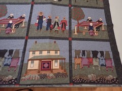 “Almost Amish” Fabric Expressions RJR Fabrics Simple Life Quilt Squares/Panels