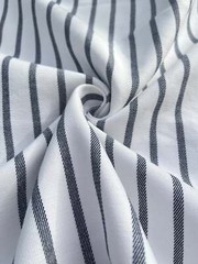 Heavy Weight Softened Cotton Fabric By The Yard 400/m2 – Upholstery Striped