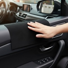 Self-Adhesive Microfiber Fabric – Suede Look for Car Interior, 39.4″x59″