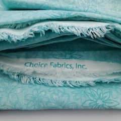 10yd+ Quilt Cotton Sewing Fabric By Quilting Treasures Aqua Teal