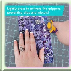 4.5×8.5 Inch Quilting Ruler with Turn-A-Round