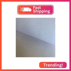 25 Count Evenweave Embroidery Fabric Cross Stitch Cloth, White, W29″ x L39″