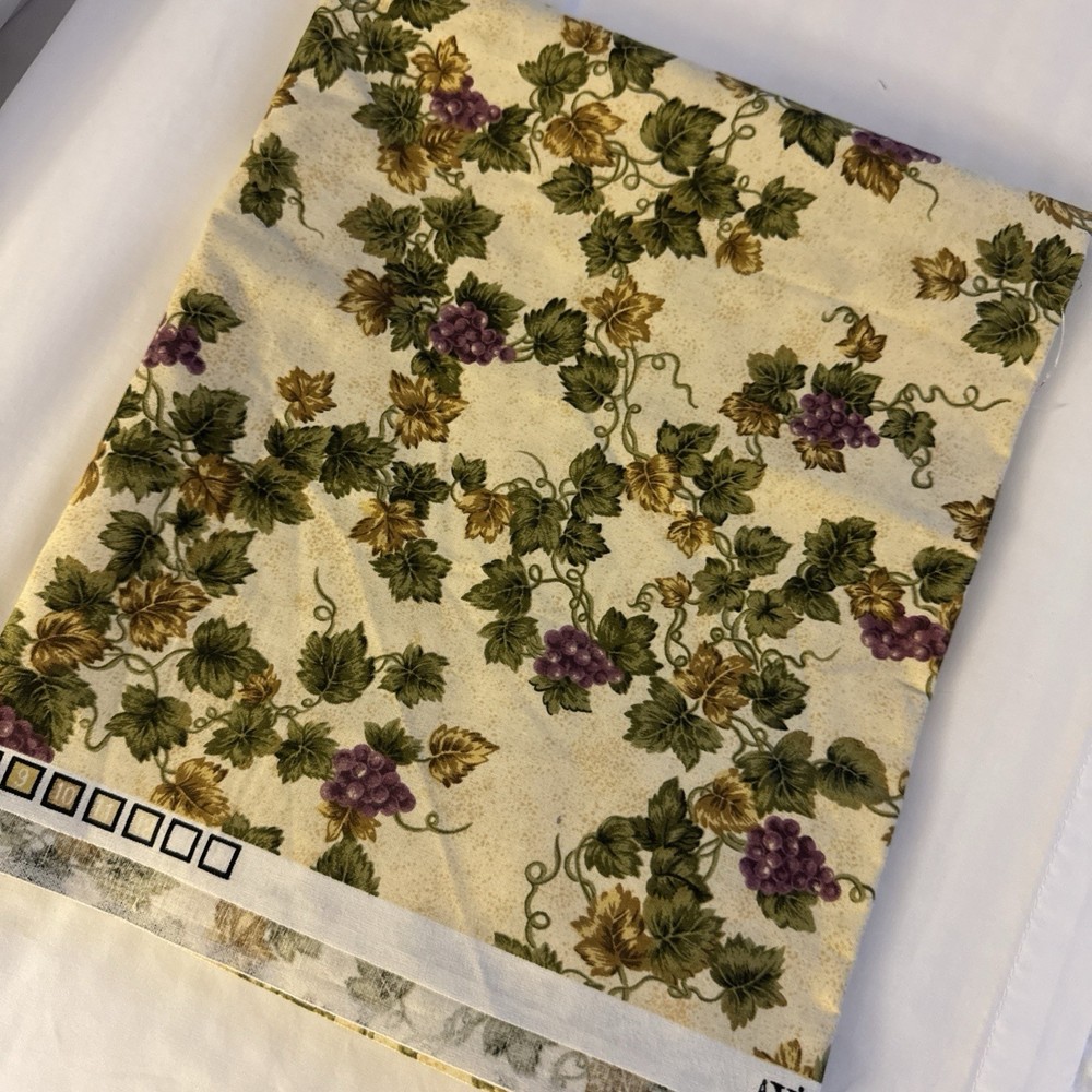 VIP Cranston Prints Works Grape Vine Quilt Fabric 1 Yard