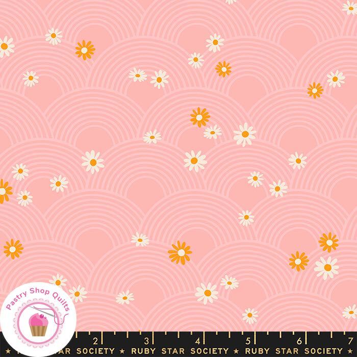 Moda RUBY STAR SOCIETY RISE & SHINE RS0081 11 Pink Quilt Fabric