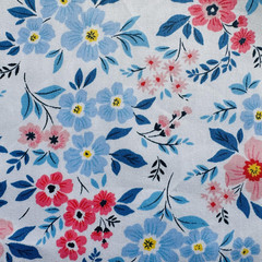 Floral Charm Packs for Quilting 5 Inch, 42Pcs 100% Cotton Fabric Squares 5 X 5 P