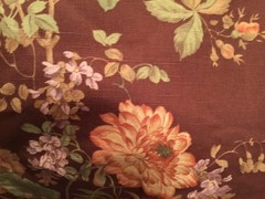 P.KAUFMANN FABRIC DECORATOR WEIGHT FLORAL 180”x 54”