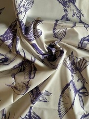 Authentic and Top Italian designer luxury dress fabric, made in Italy
