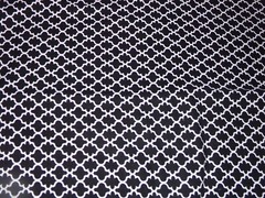 Brother Sister Design Studio Black & White Cotton Fabric – 1 2/3 yd x 42″