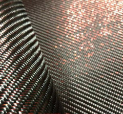 3k Metallic Carbon Fiber Reflection Mixed Fabric Carbon Cloth 50cm*100cm 250gsm
