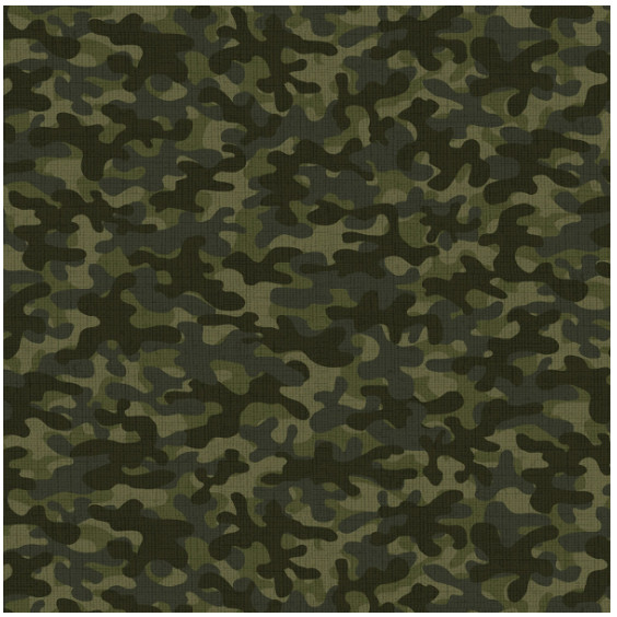 BTY TT CAMO Camouflage Blender Green Print 100% Cotton Quilt Craft Fabric YARD