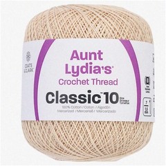 Cotton Thread Size 10 Mercerized Ecr