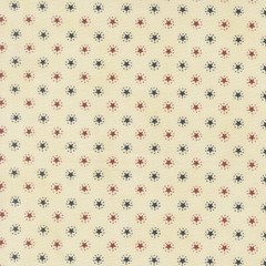 America 250 Years By Deb Strain For Moda – Parchment Multi Stars #56182-11