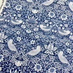 William Morris Strawberry Thief Printed 100%Cotton Fabric for Sewing DIY 43″ BTY