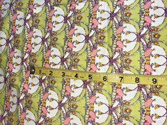 Pagoda Hill in Celery by Tina Givens for Free Spirit Fabrics 22″x20″