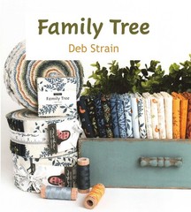 Family Tree Moda Charm Pack 42 100% Cotton 5-inch Precut Cotton Fabric Squares