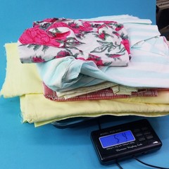 Fabric Remnant Lot Repro TRUE Vintage Scrap Grab Bag All Types Quilt Craft 5 Lb