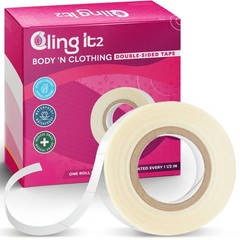 Double Sided Fashion Tape for Clothes, Fabric, Body – Clear, Waterproof