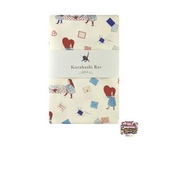 NEW Kurahashi Rei Cut Cloth – Letter Design – Oxford Fabric – 145cm Wide (50cm)
