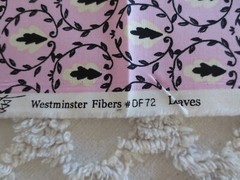 3868. McKenzie by Dena WESTMINSTER FIBERS – LEAVES Cotton FABRIC – 22″ x 17″