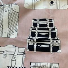 Alexander Henry The Ghastlies Valise Travel Bag Fabric 110×45cm USA Cotton