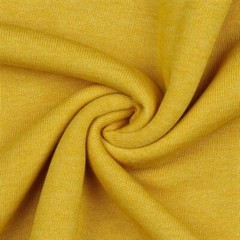 Cotton Sweatshirt Knitted Jersey Fabric Material – YELLOW
