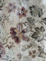 NEW GORGEOUS BROCADE SATIN SILKY FABRIC 2 YARDS BY 56″