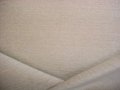 3-3/8Y Holly Hunt 208 Sandcastle Aged Ivory Outdoor Chenille Upholstery Fabric