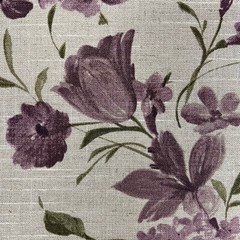 3.5 Metres iLiv Amelie Mulberry Linen Fabric Curtain Cushion Upholstery Craft